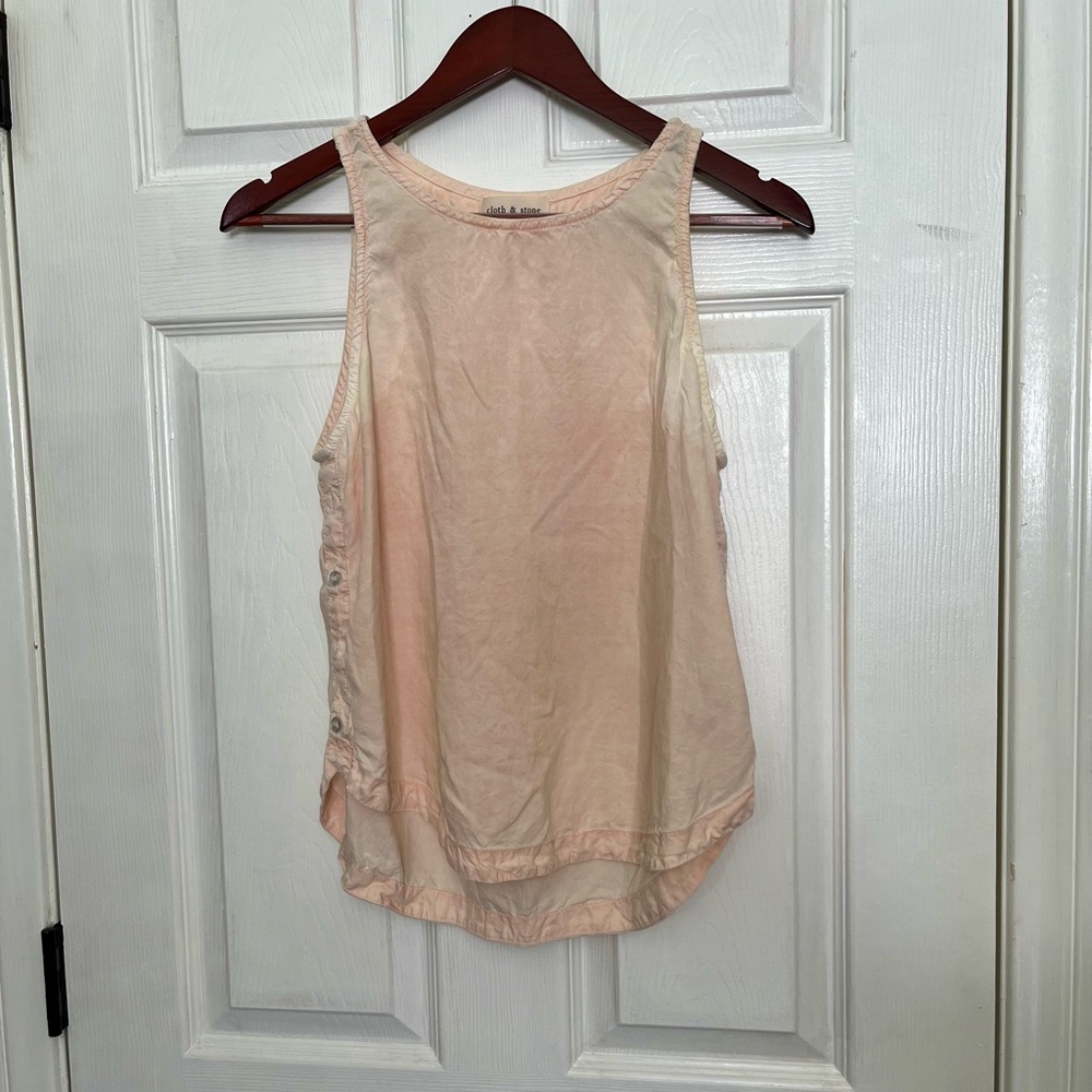 Cloth & Stone peach tank